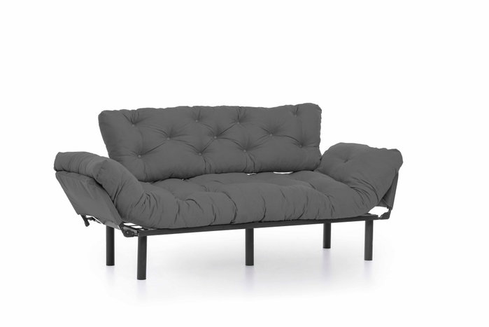 Atelier Del Sofa Nitta Triple - Sofá-Cama de 3 Plazas Gris